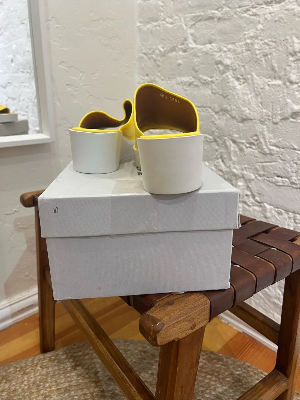 Clergerie Sasha Leather Slides